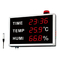 Υγρασία θερμοκρασίας χρόνου ταυτόχρονα Ψηφιακό θερμόμετρο και υγρόμετρο για αποθήκη και δωμάτιο προμηθευτής