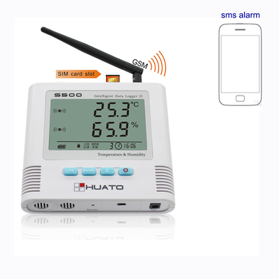 Κίνα Αισθητήρας θερμοκρασίας GSM συναγερμών SMS, επίδειξη εμπόρων ξυλείας στοιχείων θερμοκρασίας GSM LCD προμηθευτής