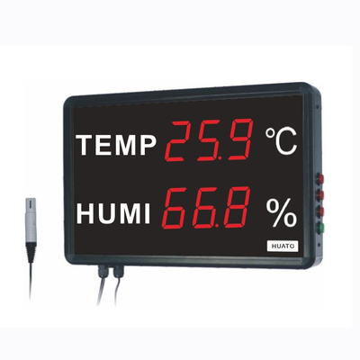 Κίνα Θερμόμετρο θερμοκρασίας δωματίου των μεγάλων οδηγήσεων, ψηφιακός μετρητής υγρασίας θερμομέτρων προμηθευτής