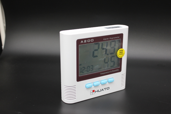 Κίνα Μεγάλοι ρολόι υγρομέτρων θερμομέτρων LCD ψηφιακοί/μετρητής Humidmeter θερμοκρασίας λειτουργίας συναγερμών προμηθευτής